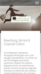 Mobile Screenshot of bewerbung.at
